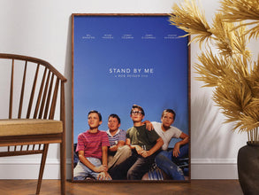 Stand by Me Poster, Retro Movie, Vintage Film, Stephen King, Printable Art 4297271025