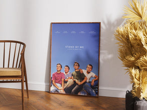 Stand by Me Poster, Retro Movie, Vintage Film, Stephen King, Printable Art 4297271025