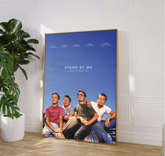 Stand by Me Poster, Retro Movie, Vintage Film, Stephen King, Printable Art 4297271025