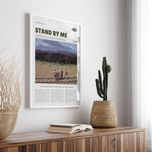 Stand by Me, Rob Reiner, Retro Movie Poster, Custom Movie Poster 4421173714