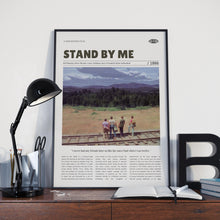 Stand by Me, Rob Reiner, Retro Movie Poster, Custom Movie Poster 4421173714