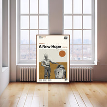 Star Wars A New Hope - Minimalist Movie Poster Art Print 4379001321