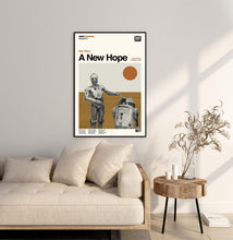 Star Wars A New Hope - Minimalist Movie Poster Art Print 4379001321