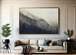 Star Wars Endor MovieFilm Canvas, Star Wars High Quality Framed Canvas Wall Art, Star Wars Print, Endor Home Design 1836360921