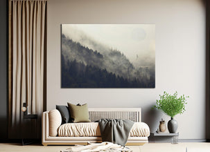 Star Wars Endor MovieFilm Canvas, Star Wars High Quality Framed Canvas Wall Art, Star Wars Print, Endor Home Design 1836360921