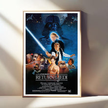 Star Wars Return of the Jedi Movie Poster, Classic Film, Room Decor, Canvas Posters, Wall Art Poster, Poster Gifts 4332518957