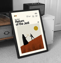 Star Wars Return of the Jedi Poster, Sci-fi Wall Art, Mid-Century Modern Art, Minimalist Print 4427311469 5332