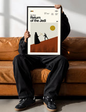 Star Wars Return of the Jedi Poster, Sci-fi Wall Art, Mid-Century Modern Art, Minimalist Print 4427311469 5332