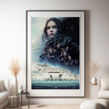 Star Wars Rogue One Movie Poster, Classic Film, Room Decor, Canvas Posters, Wall Art Poster, Poster Gifts 4329984517