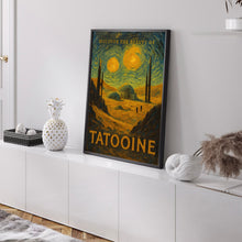 Star Wars Tatooine Travel Poster, Retro Travel Print, Bespin Hoth Endor A New Hope Empire Strikes Back, Star Wars Original Trilogy Prints2
