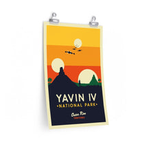 Star Wars Yavin IV Travel Poster, Star Wars Galaxy Posters, Star Wars Yavin Art Prints, Yavin IV Wall Art, Star Wars Gift, Star Wars Decor 1300422141