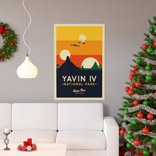 Star Wars Yavin IV Travel Poster, Star Wars Galaxy Posters, Star Wars Yavin Art Prints, Yavin IV Wall Art, Star Wars Gift, Star Wars Decor 1300422141