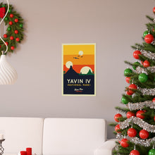 Star Wars Yavin IV Travel Poster, Star Wars Galaxy Posters, Star Wars Yavin Art Prints, Yavin IV Wall Art, Star Wars Gift, Star Wars Decor 1300422141