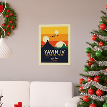 Star Wars Yavin IV Travel Poster, Star Wars Galaxy Posters, Star Wars Yavin Art Prints, Yavin IV Wall Art, Star Wars Gift, Star Wars Decor 1300422141