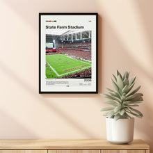 State Farm Stadium Poster, Arizona Cardinals Poster Print, NFL Stadium Poster, Football Fan Gift Print
