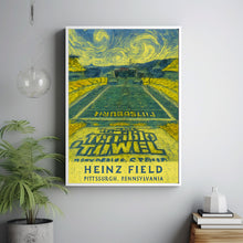 Steelers NFL  Heinz Field  11 x 17 inches  Black and White  Poster