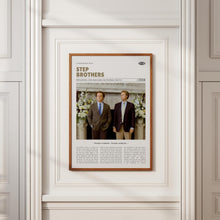Step Brothers, Adam McKay, Retro Movie Poster, Custom Movie Poster Print 4421169972