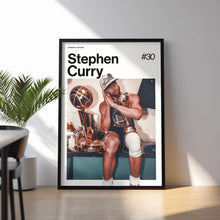 Stephen Curry Poster, Curry Golden State Warriors Wall Art, Framed NBA Print, Basketball Decor, Sports Artwork, Steph Curry 4363850202