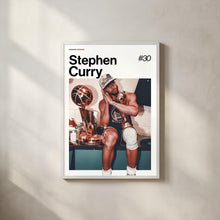 Stephen Curry Poster, Curry Golden State Warriors Wall Art, Framed NBA Print, Basketball Decor, Sports Artwork, Steph Curry 4363850202