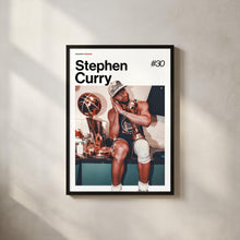 Stephen Curry Poster, Curry Golden State Warriors Wall Art, Framed NBA Print, Basketball Decor, Sports Artwork, Steph Curry 4363850202
