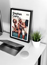 Stephen Curry Poster, Curry Golden State Warriors Wall Art, Framed NBA Print, Basketball Decor, Sports Artwork, Steph Curry 4363850202