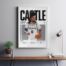 Stephon Castle #5 Poster San Antonio Basketball Wall Art