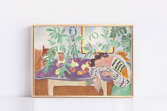 Still Life with  Sleeping Woman by Henri Matisse Print, Henri Matisse poster, Henri Matisse wall art, Henri Matisse wall decor, Gift Idea 1186360810