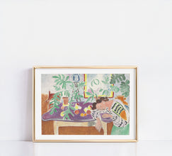 Still Life with  Sleeping Woman by Henri Matisse Print, Henri Matisse poster, Henri Matisse wall art, Henri Matisse wall decor, Gift Idea 1186360810