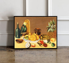 Still Life with parrot by Frida Kahlo print, Frida Kahlo exhibition poster, Frida Kahlo art wall decor, Frida Kahlo home decor, Gift Idea 1466561553