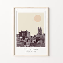 Stockport Poster Print, Stockport Travel Poster, Stockport Minimalistic Wall Art, Stockport, United Kingdom 1882438525