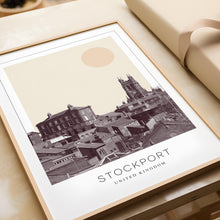 Stockport Poster Print, Stockport Travel Poster, Stockport Minimalistic Wall Art, Stockport, United Kingdom 1882438525