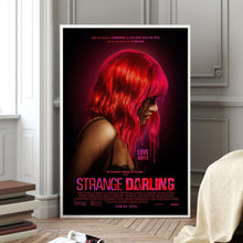 Strange Darling Movie Poster Handmade Canvas Wall Art 1805106455