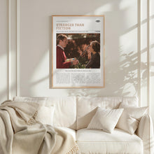 Stranger Than Fiction, Marc Forster, Retro Movie Poster, Custom Movie Poster Print 4421171069