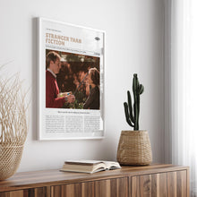 Stranger Than Fiction, Marc Forster, Retro Movie Poster, Custom Movie Poster Print 4421171069