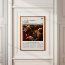 Stranger Than Fiction, Marc Forster, Retro Movie Poster, Custom Movie Poster Print 4421171069