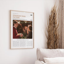 Stranger Than Fiction, Marc Forster, Retro Movie Poster, Custom Movie Poster Print 4421171069