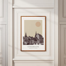 Strasbourg Poster Print, Strasbourg Travel Poster, Strasbourg Minimalistic Wall Art, Strasbourg, Grand Est, France 1868247162