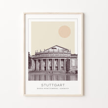 Stuttgart Poster Print, Stuttgart Travel Poster, Stuttgart Minimalistic Wall Art, Stuttgart, Baden-Württemberg, Germany 1882437273