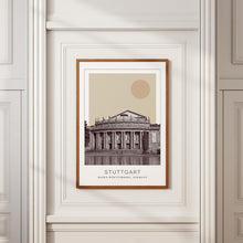 Stuttgart Poster Print, Stuttgart Travel Poster, Stuttgart Minimalistic Wall Art, Stuttgart, Baden-Württemberg, Germany 1882437273