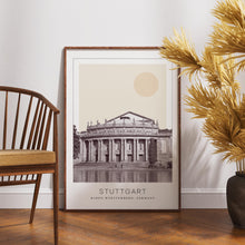 Stuttgart Poster Print, Stuttgart Travel Poster, Stuttgart Minimalistic Wall Art, Stuttgart, Baden-Württemberg, Germany 1882437273