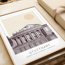 Stuttgart Poster Print, Stuttgart Travel Poster, Stuttgart Minimalistic Wall Art, Stuttgart, Baden-Württemberg, Germany 1882437273