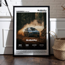 Subaru Impreza WRX STI GC8 Poster – JDM Rally Car Wall Art 4373664710