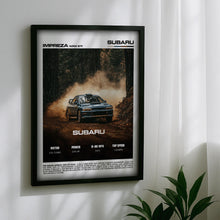 Subaru Impreza WRX STI GC8 Poster – JDM Rally Car Wall Art 4373664710