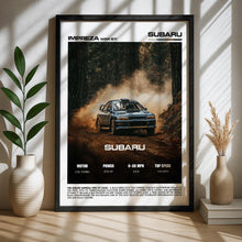 Subaru Impreza WRX STI GC8 Poster – JDM Rally Car Wall Art 4373664710