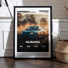 Subaru Impreza WRX STI Poster – JDM Rally Car Wall Art Print, Classic GC8 Turbo Poster for Garage, Office, or Living Room – Gift 4371066814