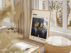 Suits Tv Series Poster, NYC Lawyers Story Suits Alternative Print Poster, Gabriel Macht and Patrick J. Adams Poster, Movie Wall Decor 1889767709