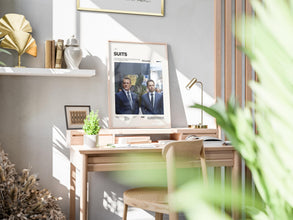 Suits Tv Series Poster, NYC Lawyers Story Suits Alternative Print Poster, Gabriel Macht and Patrick J. Adams Poster, Movie Wall Decor 1889767709