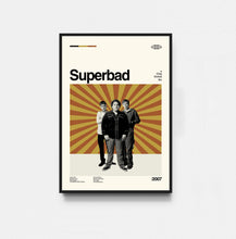 Superbad Movie Poster - Superbad Print, Movie Poster, Midcentury Art, Minimalist Art, Retro Poster, Vintage Poster 1832518795
