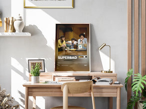 Superbad Poster, Jonah Hill, Retro Movie, Comedy Film, Seth Rogen, Print Art 4429588718