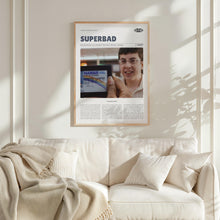 Superbad, Greg Mottola, Retro Movie Poster, Custom Movie Poster 4421169738
